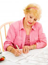 Patient signing Consent Form